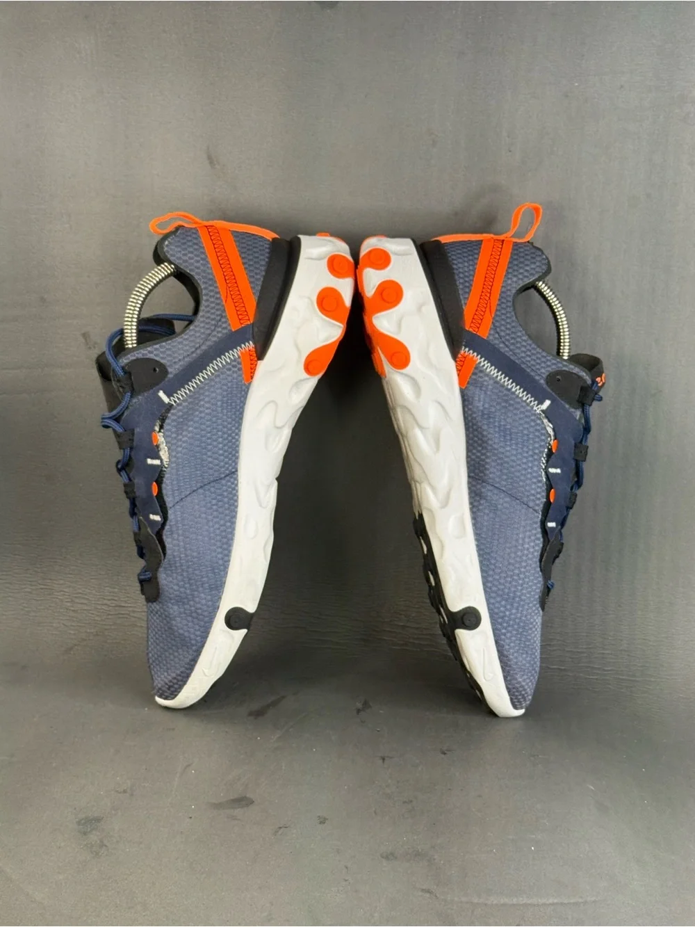Nike React Element 55 'Midnight Navy' athletic sneaker shoes mens size 11